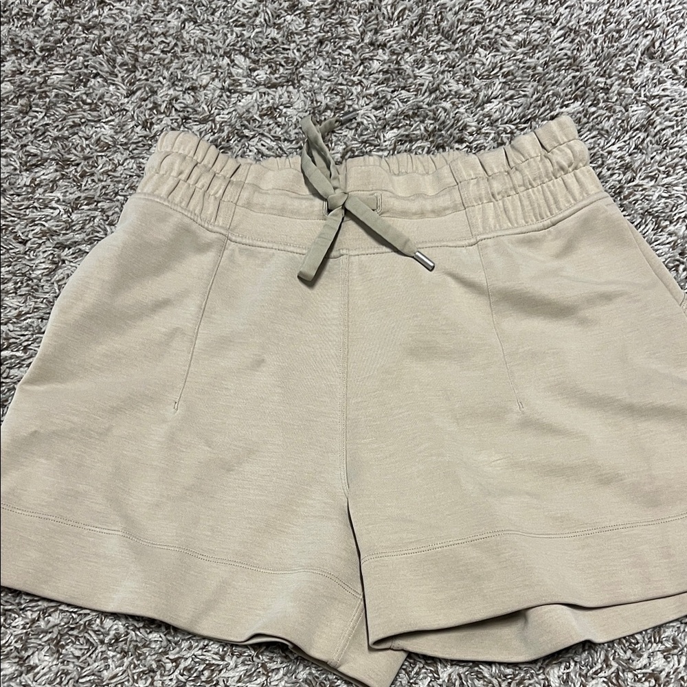 lululemon athletica Beige Athletic Shorts